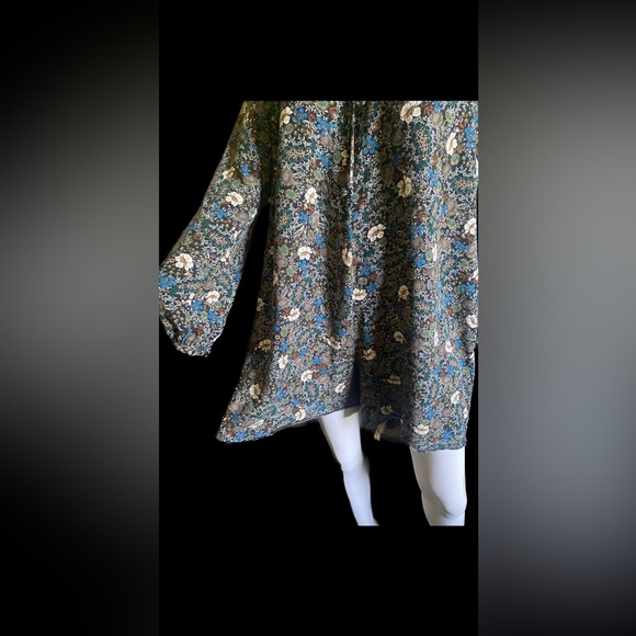 Ladies hippie boho paisley and flowers romper jumper nature shorts groovy - Picture 4 of 7